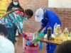 Yellow World Detergent making skills workshop with Jays Legacy, a beneficiary under Entrepreneurship